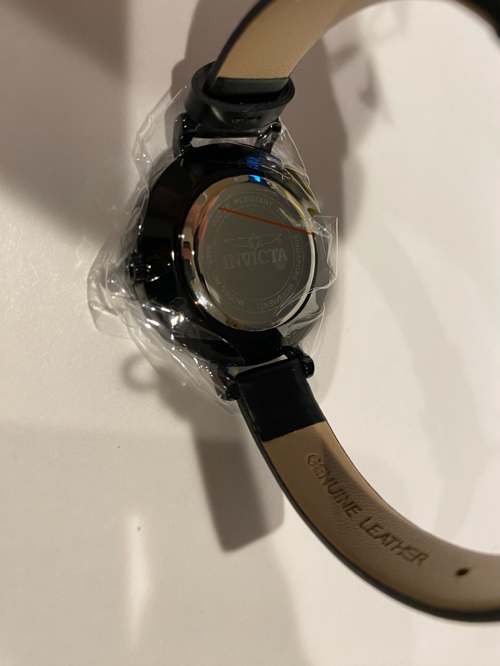 NEW Invicta Celestial Lady Crystal Black Leather Strap 33mm Watch Whimsical - Picture 7 of 8